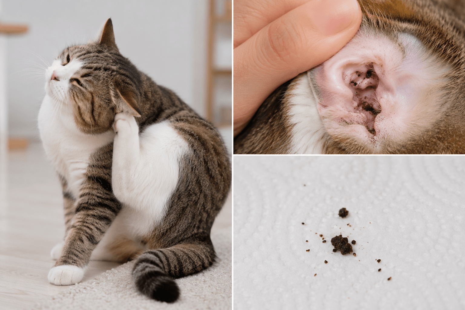 猫 ノミダニ 見分け方