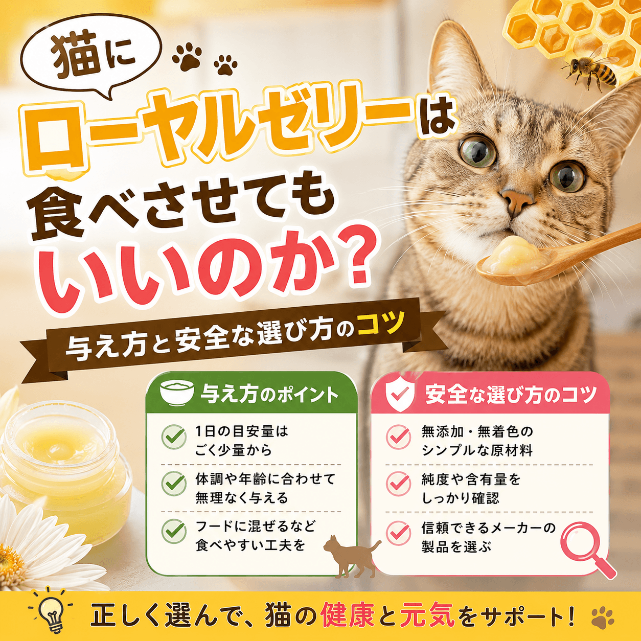 猫 ローヤルゼリー