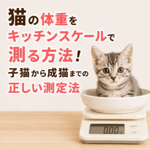 猫 体重 キッチンスケール