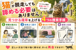 猫 脱走 諦める
