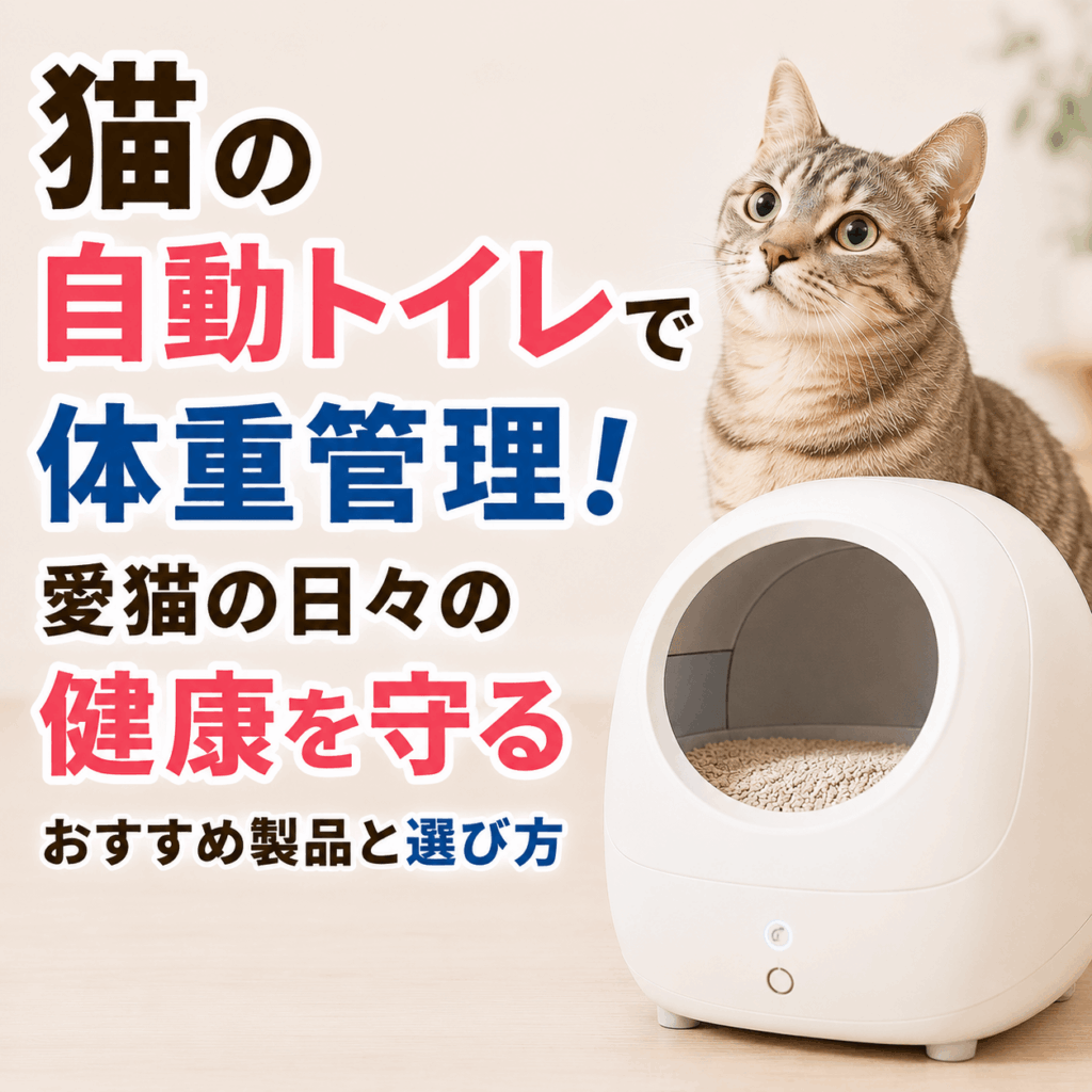 猫 自動トイレ 体重管理