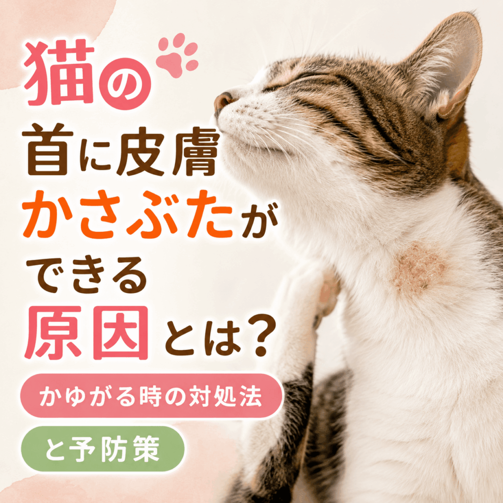 猫 首 皮膚 かさぶた