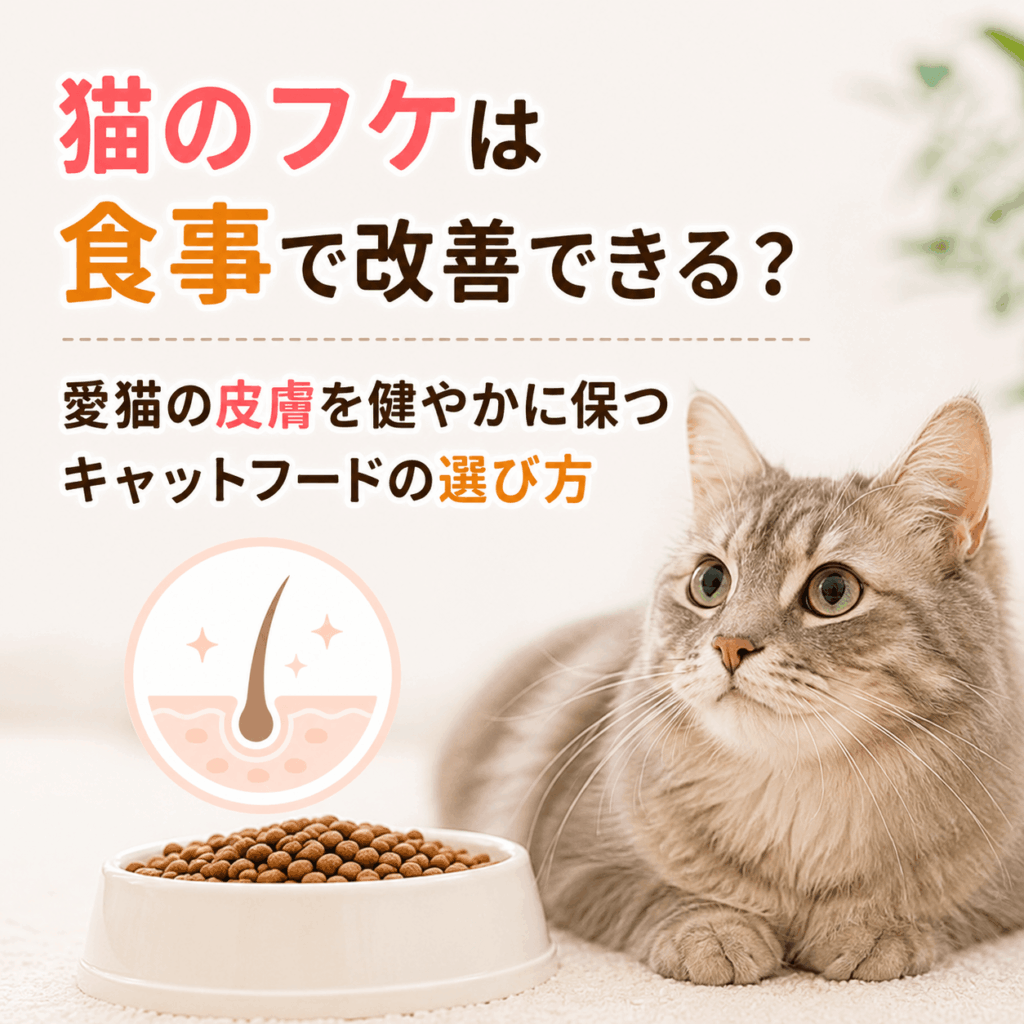 猫のフケ対策フード