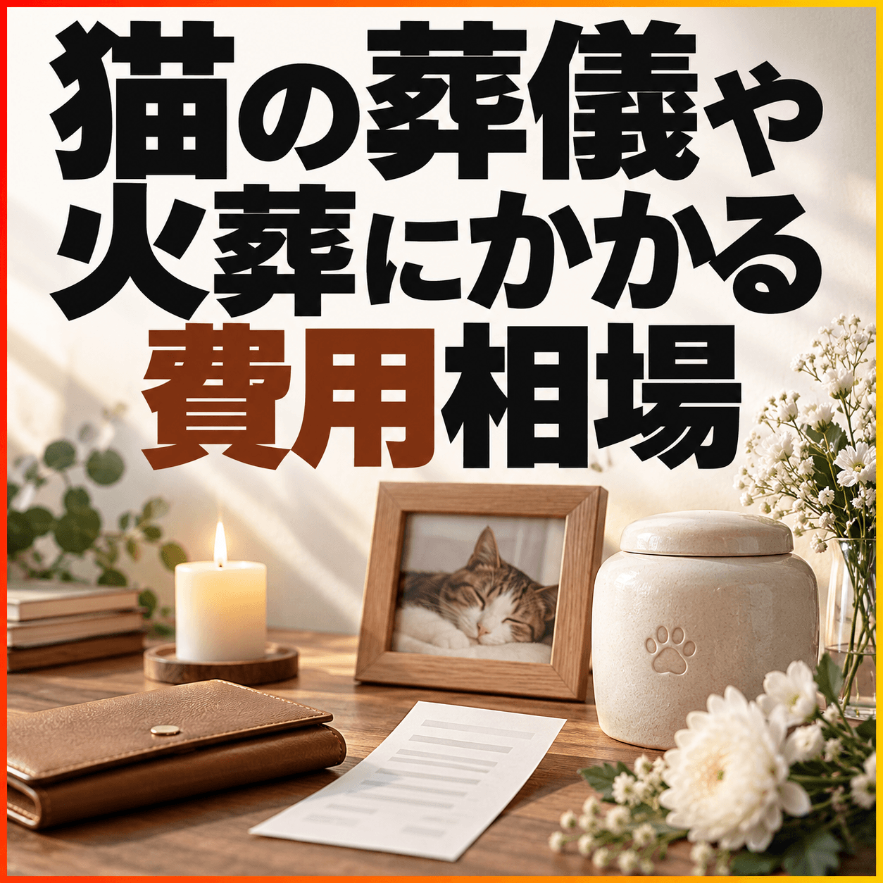 猫 葬儀火葬 費用